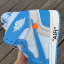 Air Jordan 1 Retro High Off-White University Blue