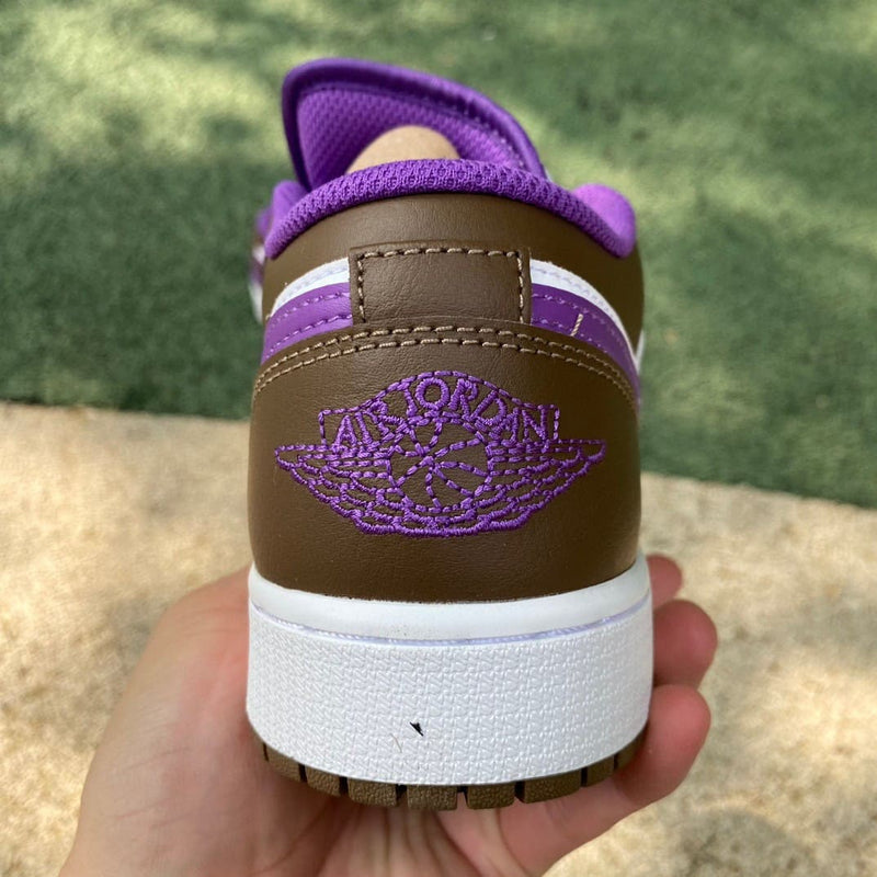 Air Jordan 1 Low Purple Mocha