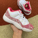 Air Jordan 11 Retro Low Pink Snakeskin
