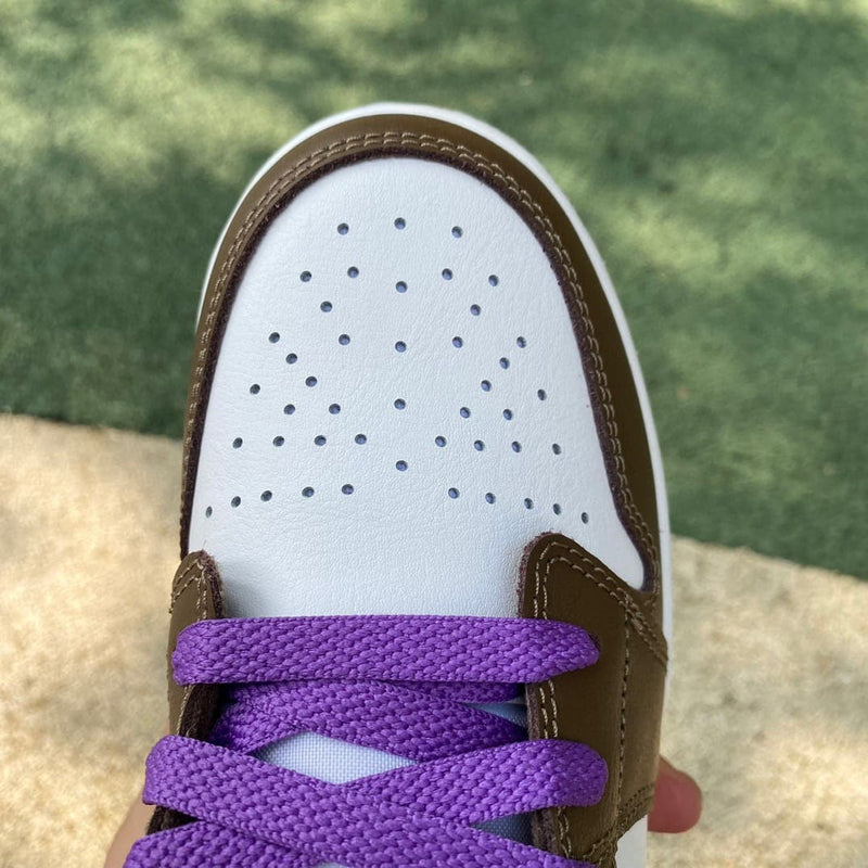 Air Jordan 1 Low Purple Mocha