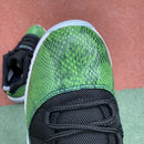Air Jordan 11 Retro Low Green Snakeskin
