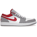 Air Jordan 1 Low SE Light Smoke Grey Gym Red