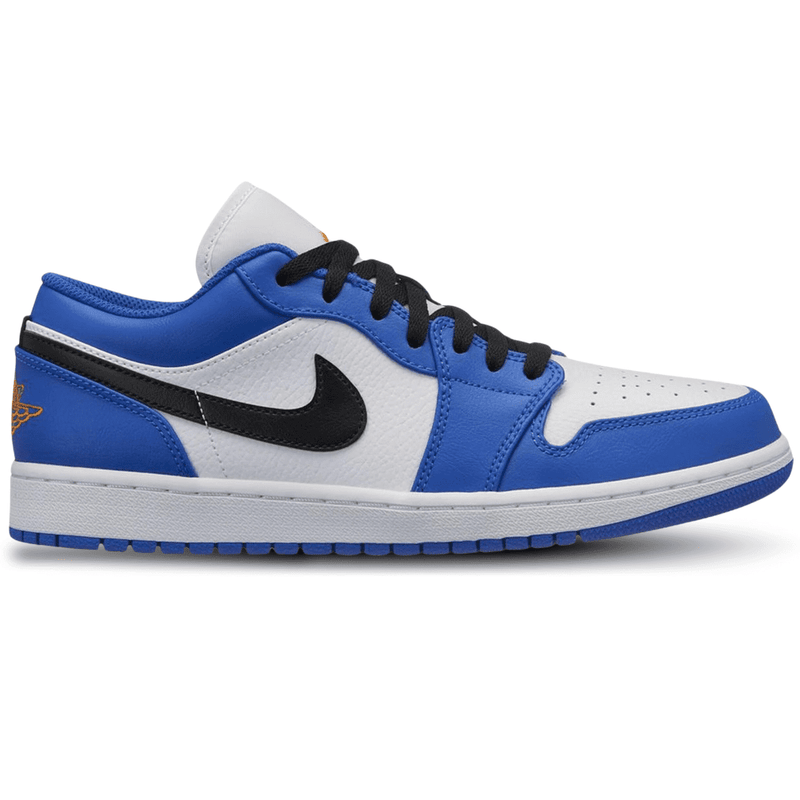 Air Jordan 1 Low Hyper Royal Orange Peel