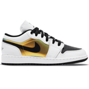 Air Jordan 1 Low White "Metallic Gold"