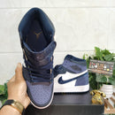 Air Jordan 1 Mid Obsidian "Sanded Purple"