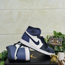 Air Jordan 1 Mid Obsidian "Sanded Purple"