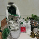 Air Jordan 4 Retro Metallic Green