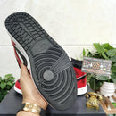 Air Jordan 1 Mid Chicago Toe