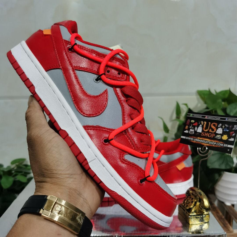 Nike Dunk Low Off-White University Red