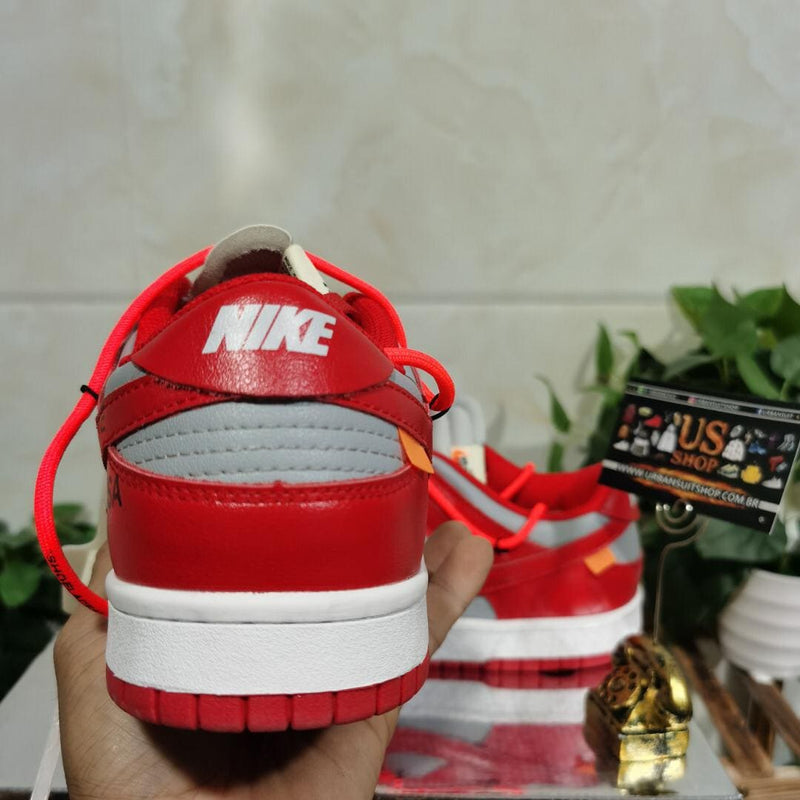 Nike Dunk Low Off-White University Red