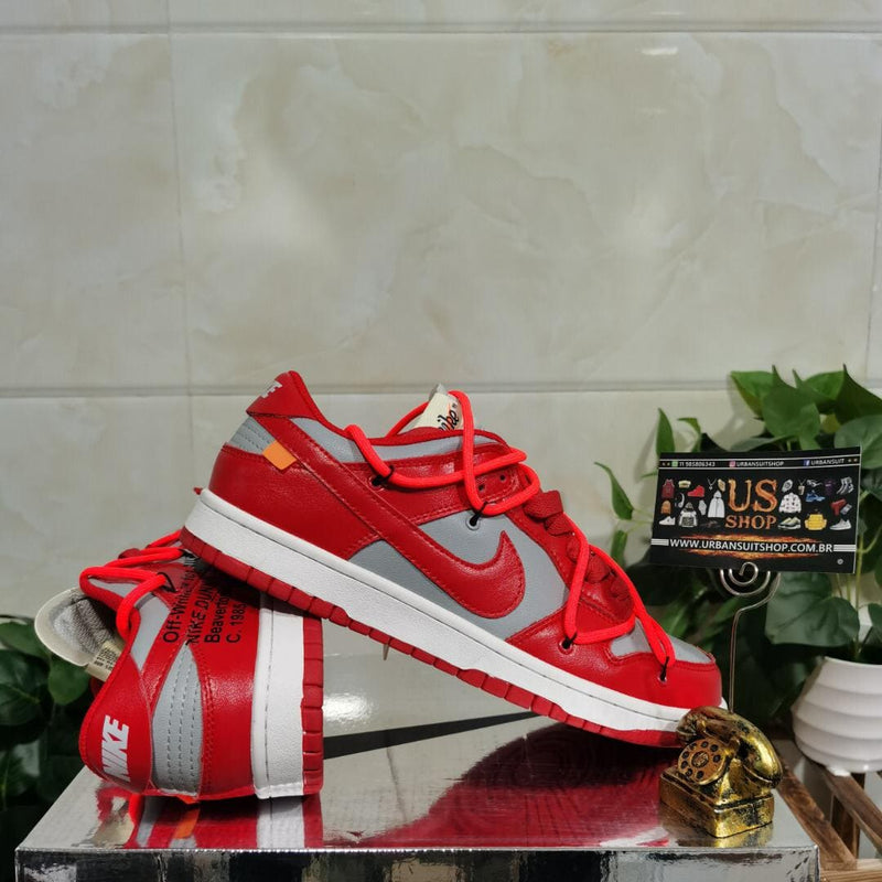 Nike Dunk Low Off-White University Red