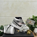 Air Jordan 1 Mid Light Smoke Grey