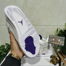 Air Jordan 4 Retro Metallic Purple