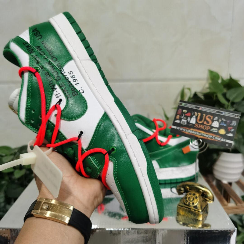 Nike Dunk Low Off-White Pine Green