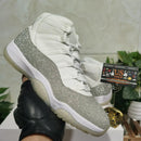 Air Jordan 11 Retro White Metallic Silver