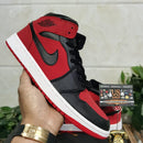 Air Jordan 1 Mid Gym Red Black