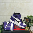 Air Jordan 1 Retro High Court Purple White