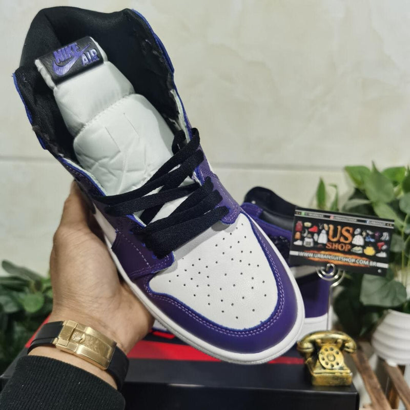 Air Jordan 1 Retro High Court Purple White