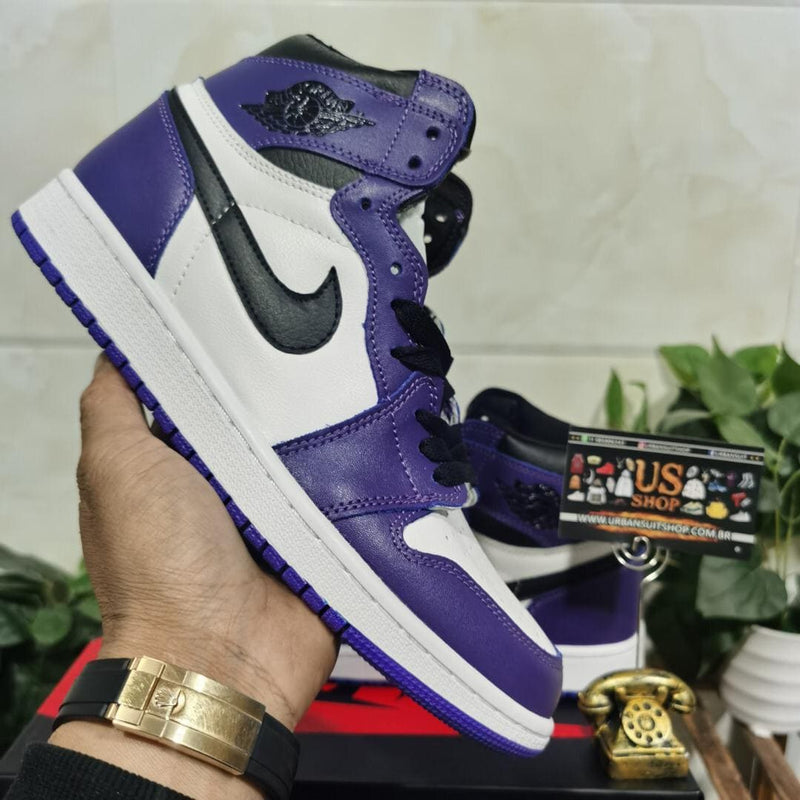 Air Jordan 1 Retro High Court Purple White