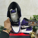 Air Jordan 1 Retro High Court Purple White
