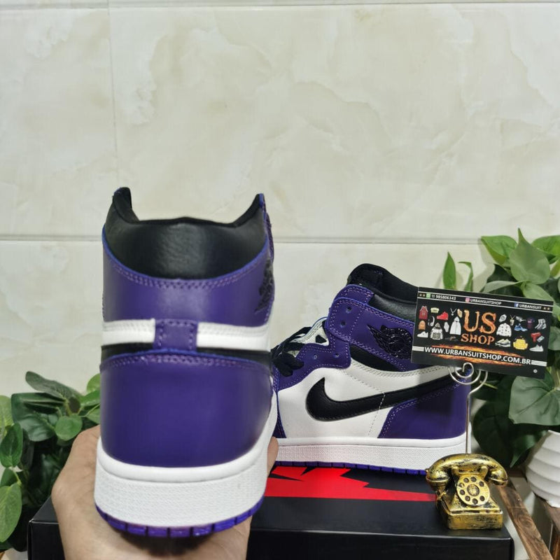 Air Jordan 1 Retro High Court Purple White