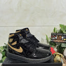 Air Jordan 1 Retro High Black Metallic Gold