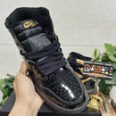 Air Jordan 1 Retro High Black Metallic Gold