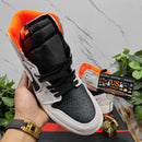 Air Jordan 1 Retro High Neutral Grey Hyper Crimson