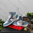 Air Jordan 1 Retro High Hyper Royal Smoke Grey