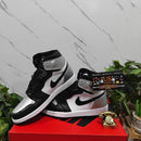 Air Jordan 1 Retro High Silver Toe