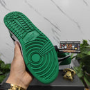 Air Jordan 1 Low White Black "Mystic Green"