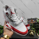 Air Jordan 3 Retro Tinker White University Red