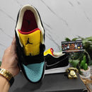 Air Jordan 1 Low Black Aurora Green Laser Orange