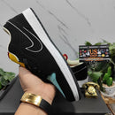Air Jordan 1 Low Black Aurora Green Laser Orange
