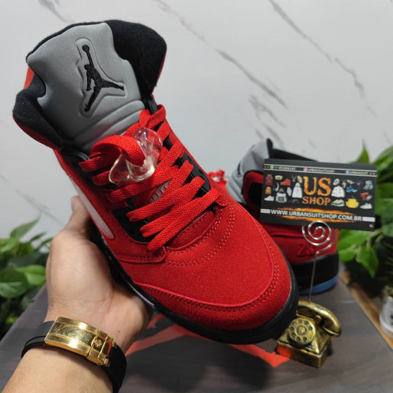 Air Jordan 5 Retro Raging Bull Red