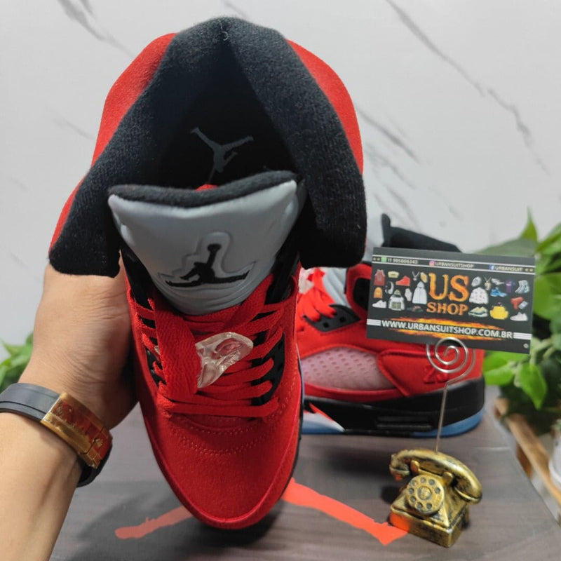 Air Jordan 5 Retro Raging Bull Red