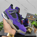 Air Jordan 4 Retro Travis Scott Purple
