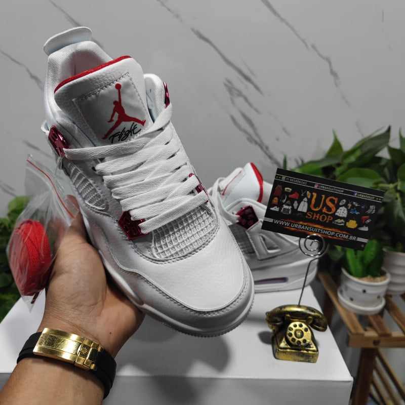 Air Jordan 4 Retro Metallic Red