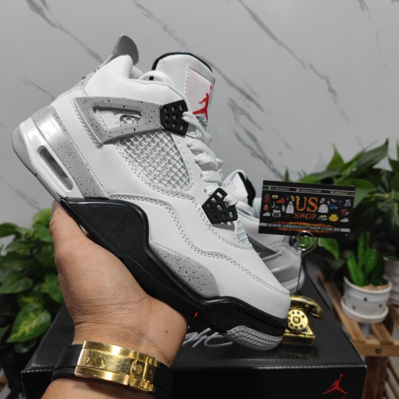 Air Jordan 4 Retro White Cement