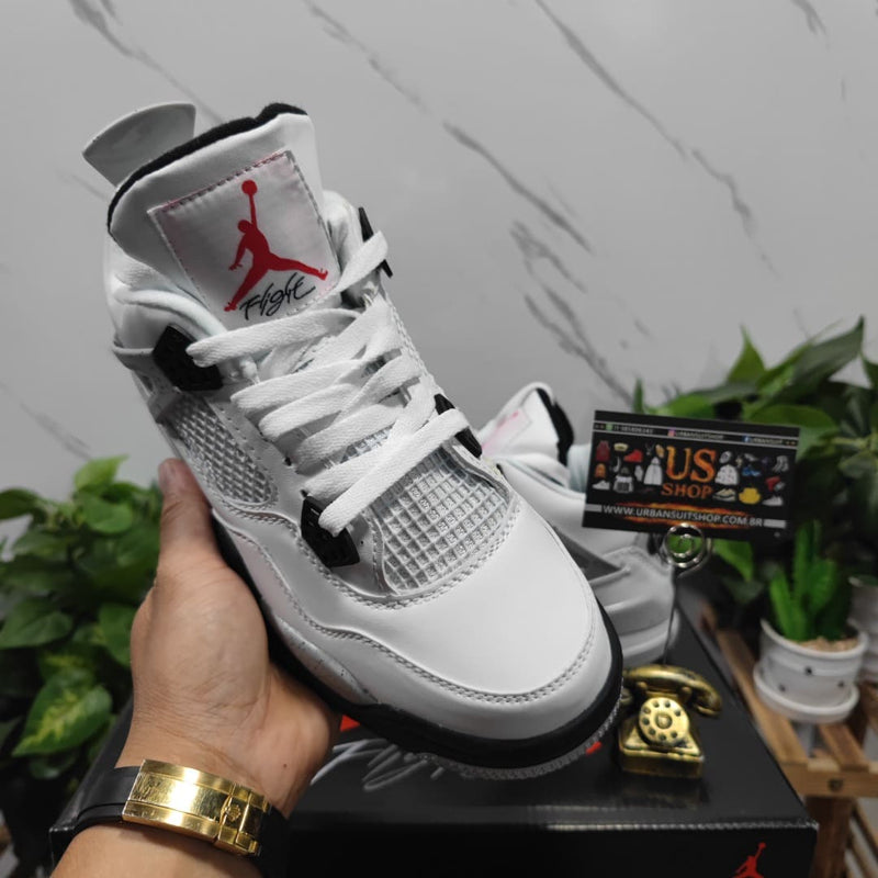 Air Jordan 4 Retro White Cement