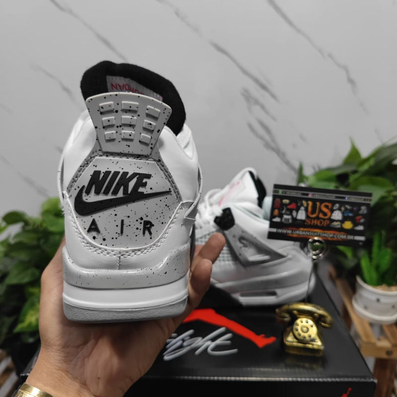 Air Jordan 4 Retro White Cement