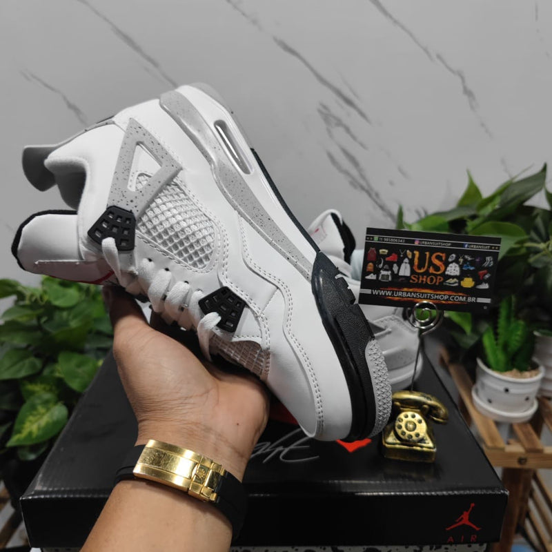 Air Jordan 4 Retro White Cement