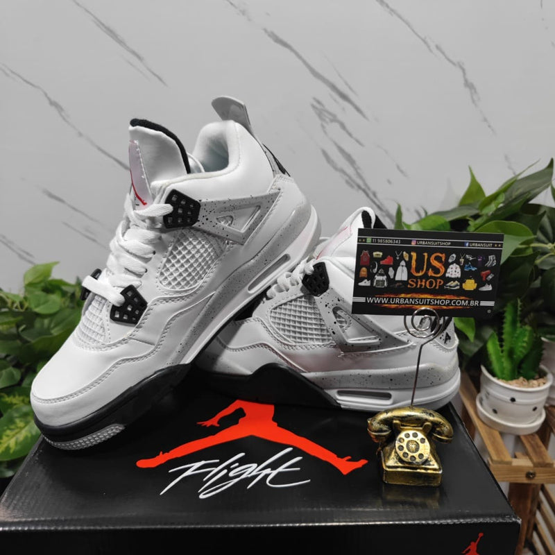 Air Jordan 4 Retro White Cement