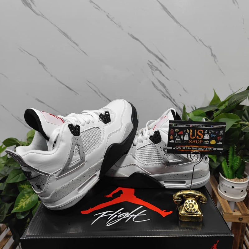 Air Jordan 4 Retro White Cement