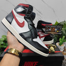 Air Jordan 1 Retro High Black Gym Red