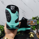 Air Jordan 13 Retro Black Island Green
