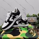 A Bathing Ape Bape Sta Low Black