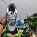 A Bathing Ape Bape Sta Low Blue