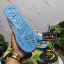 A Bathing Ape Bape Sta Low Blue