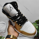 Air Jordan 1 Mid SE Metallic Gold